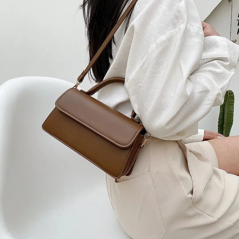 Luxury Brand Crossbody Bags for Women Fashion Design Underarm 2026 Woman Shoulder Bag Female Handbag and Purses Solid Color