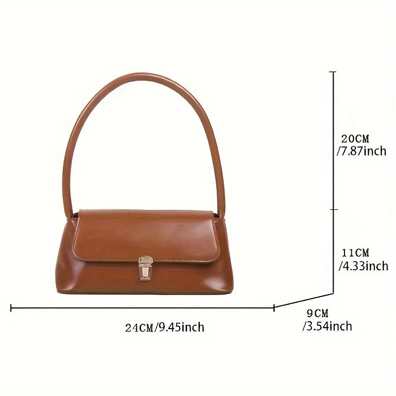 Luxury Brand Crossbody Bags for Women Fashion Design Underarm 2025 Woman Shoulder Bag Female Handbag and Purses Solid Color