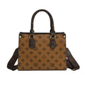 Elegant Ladies Handbag Retro Printed Crossbody Bag for Women Luxury Designer Leather Material Messenger Handbag for Travel