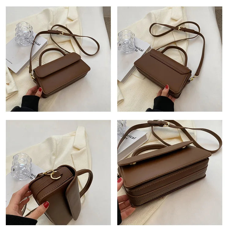 Luxury Brand Crossbody Bags for Women Fashion Design Underarm 2026 Woman Shoulder Bag Female Handbag and Purses Solid Color