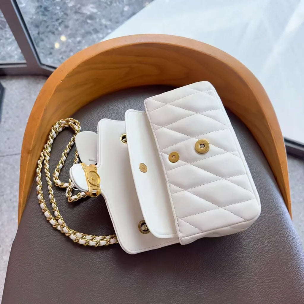 Luxury Women's Crossbody Bag Premium Leather Wallet Vintage Design Shoulder Bag With Adjustable Removable Shoulder Strap