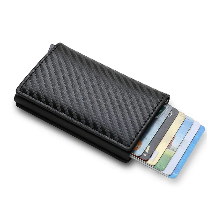 Minimalist Business Card Holder RFID Wallet Men Women Slim Mini Wallets money Bag visit bank credit cardholder visitenkartenetui