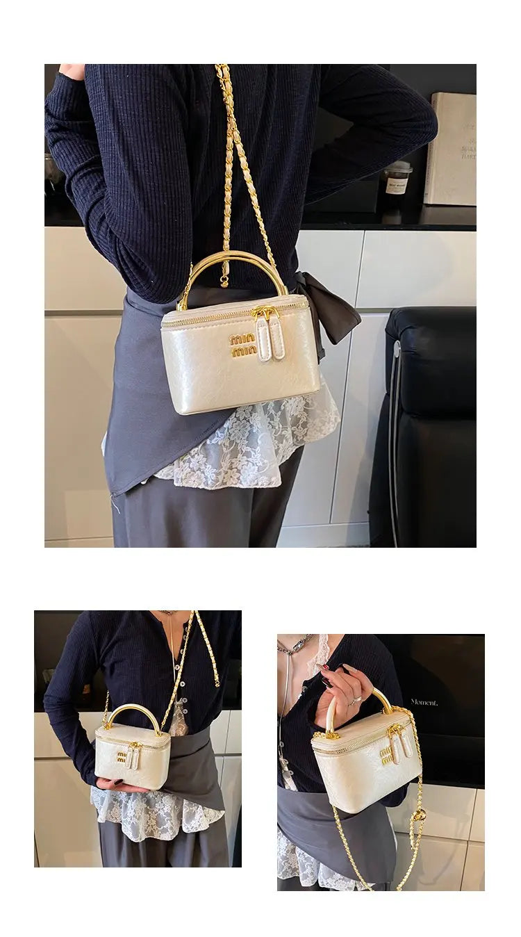 Luxury French Style Large Capacity Tote Bag Stylish Shoulder Handheld & Crossbody Fashion Bag for Women, High-End Elegant Design