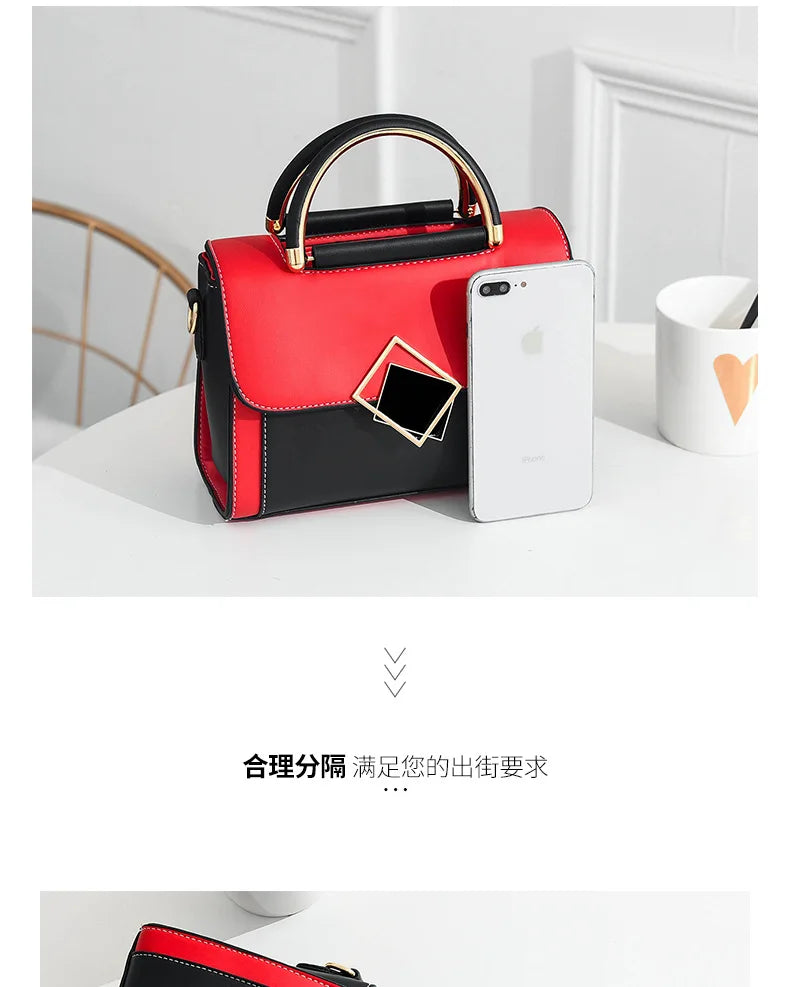 Famous Designer Brand Bags Women Leather Handbags  Luxury Ladies Hand Bags Purse Fashion Shoulder Bags