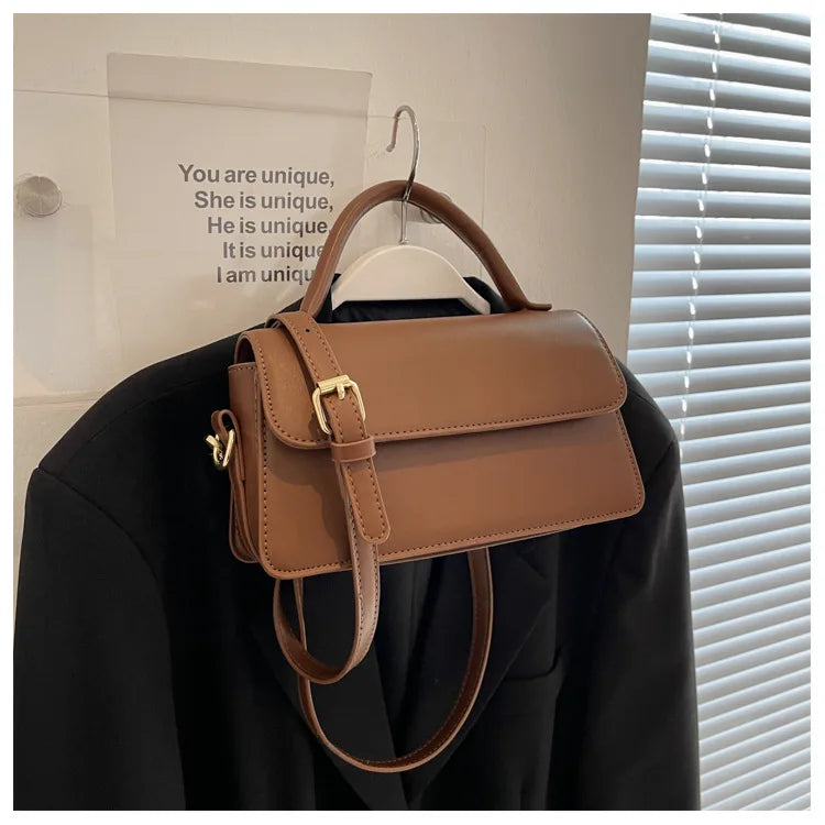 Luxury Brand Crossbody Bags for Women Fashion Design Underarm 2026 Woman Shoulder Bag Female Handbag and Purses Solid Color