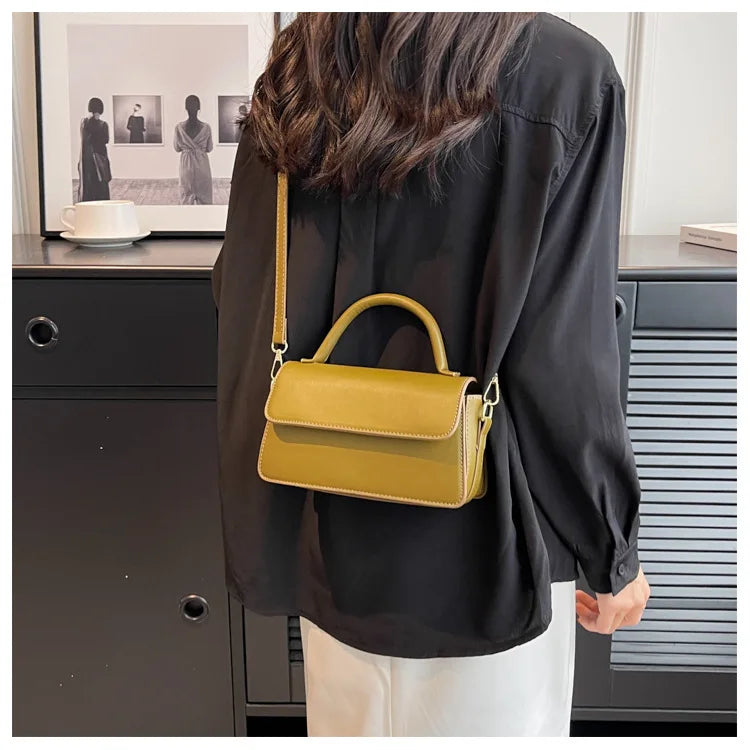 Luxury Brand Crossbody Bags for Women Fashion Design Underarm 2026 Woman Shoulder Bag Female Handbag and Purses Solid Color