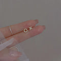 New Fashion Cute Zircon Star Stud Earrings For Women Exquisite Heart Sweet Ear Girlfriend Jewelry Accessories Gifts