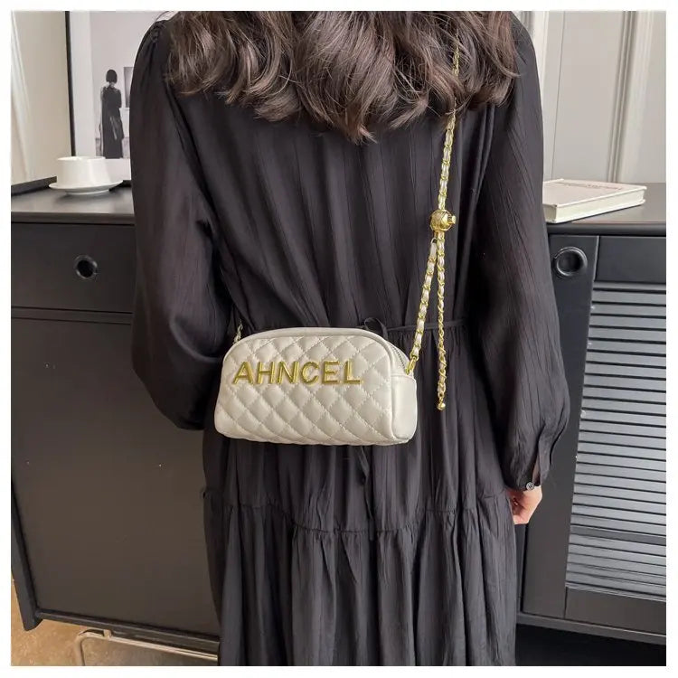 Luxury Vintage Leather Shoulder Bag Women Handbag Designer Tote Crossbody Purse Satchel Classic Diaper Bag