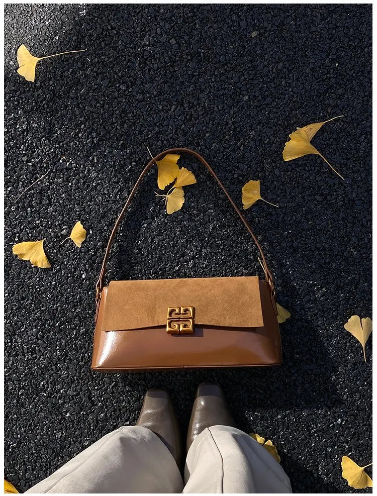 2026 New Luxury Women's Armpit Bag Premium Leather Crossbody Shoulder Bag Elegant & Versatile Designer Handbag for Daily & Party