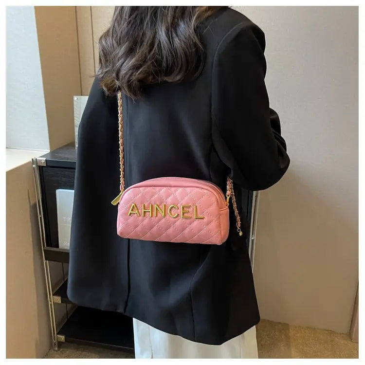 Luxury Vintage Leather Shoulder Bag Women Handbag Designer Tote Crossbody Purse Satchel Classic Diaper Bag