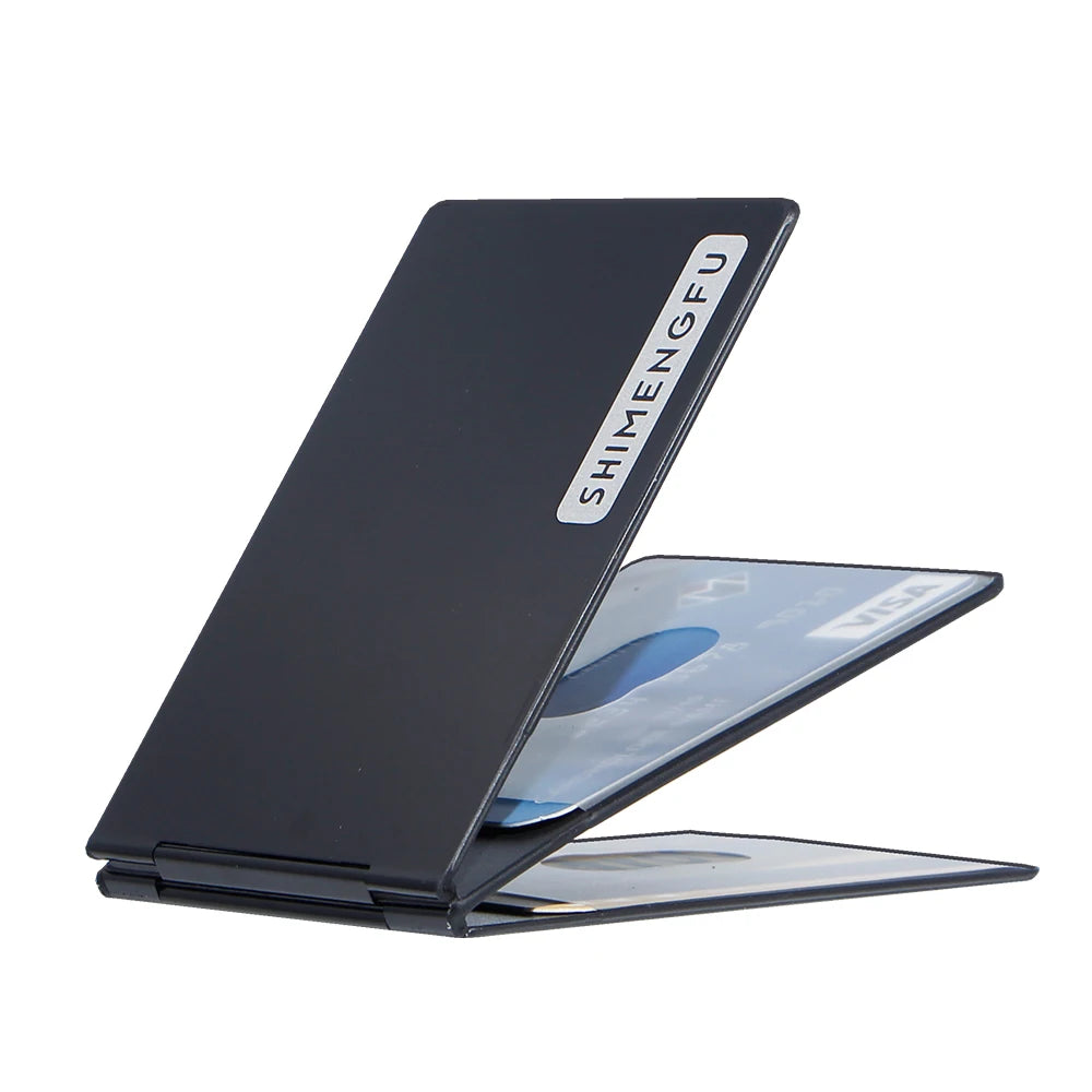 Aluminum Alloy Ultra-thin Card Holder Mini Wallet Driver License ID Cover Bag Driving Cardholder Women Slot Bank Card Package