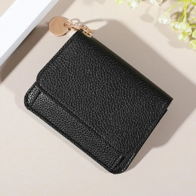 Minimalist Wallet - Waterproof, Lightweight, Multi-card Credit Card Holder with Snap Closure
