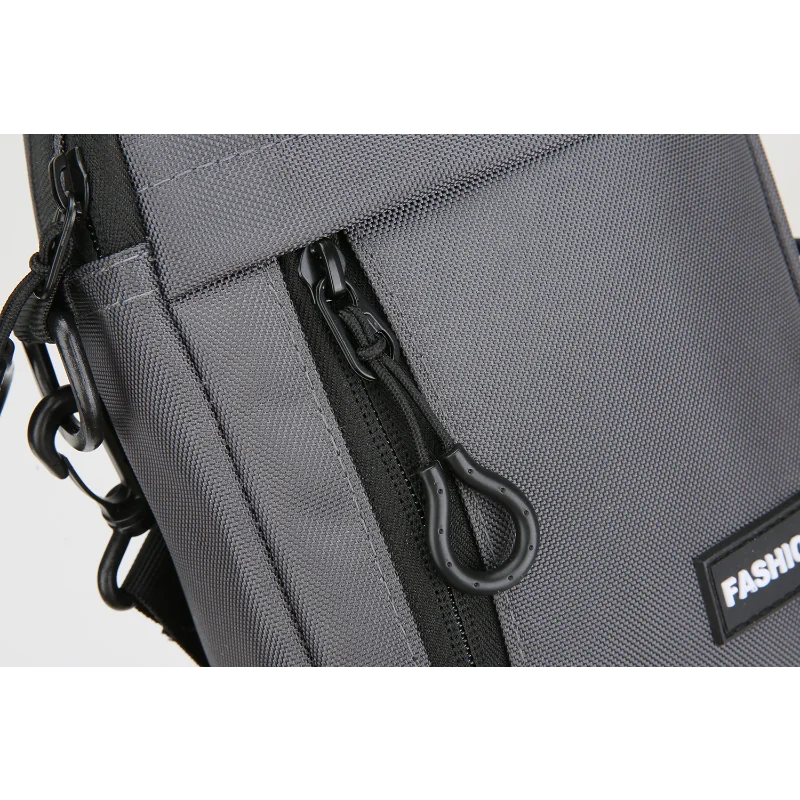 Men's Crossbody Bag Multi-Pocket Large Capacity Waterproof Oxford Shoulder Sling Pouch Business Travel Daily Commute Organizer