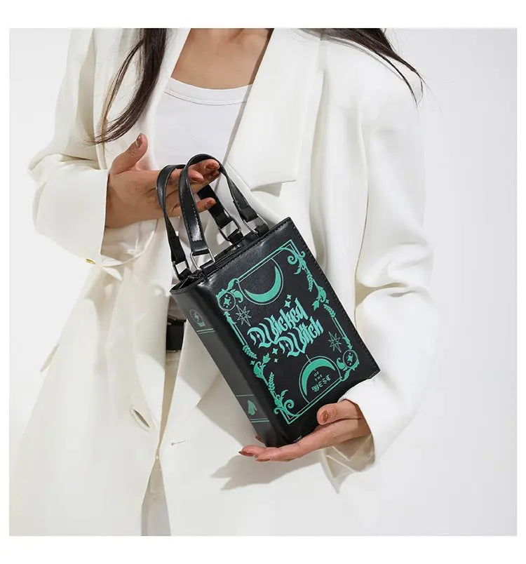 Women's Quirky Crossbody Bag Stylish Unique Small Square Purse with Bold Design Trendy Niche Fashion Accessory for Daily & Party