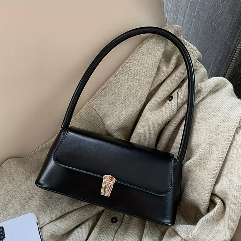 Luxury Brand Crossbody Bags for Women Fashion Design Underarm 2025 Woman Shoulder Bag Female Handbag and Purses Solid Color