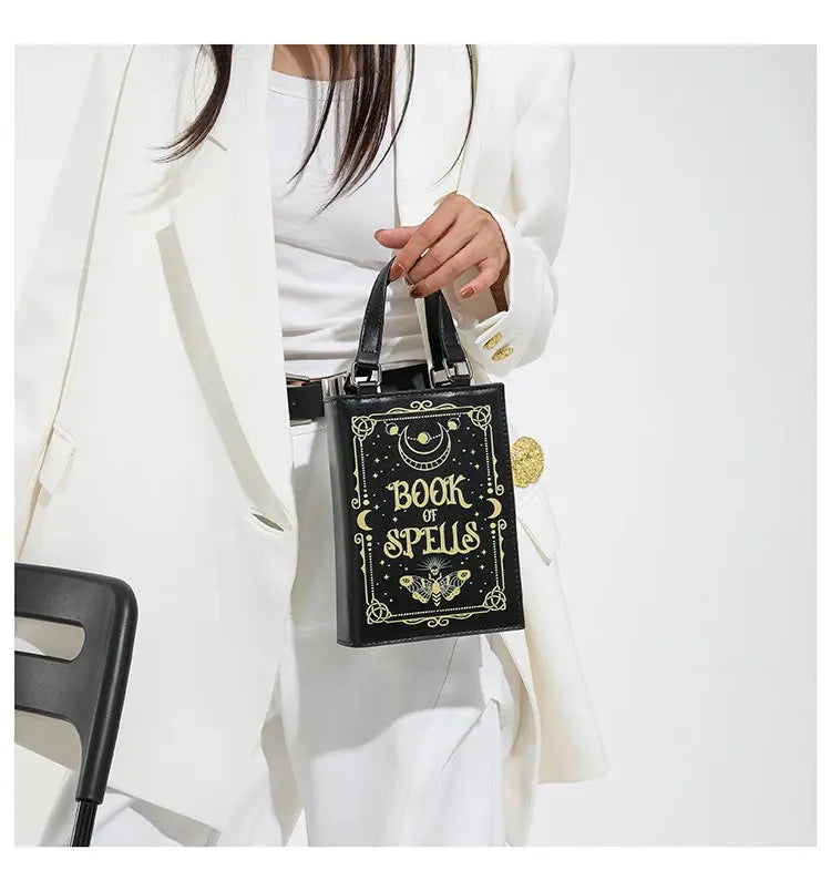 Women's Quirky Crossbody Bag Stylish Unique Small Square Purse with Bold Design Trendy Niche Fashion Accessory for Daily & Party