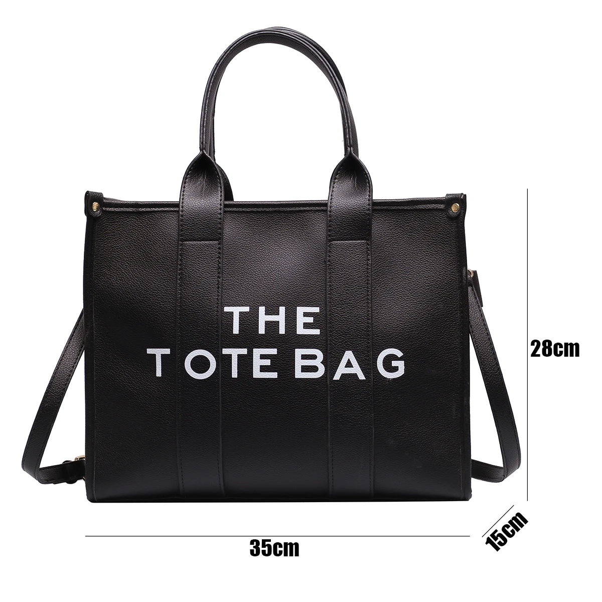 The tote bag For Women Crossbody Female Handbag New Solid Words Lette Leisure Large Bag,Luxury Fashion bag,designer bag for PU