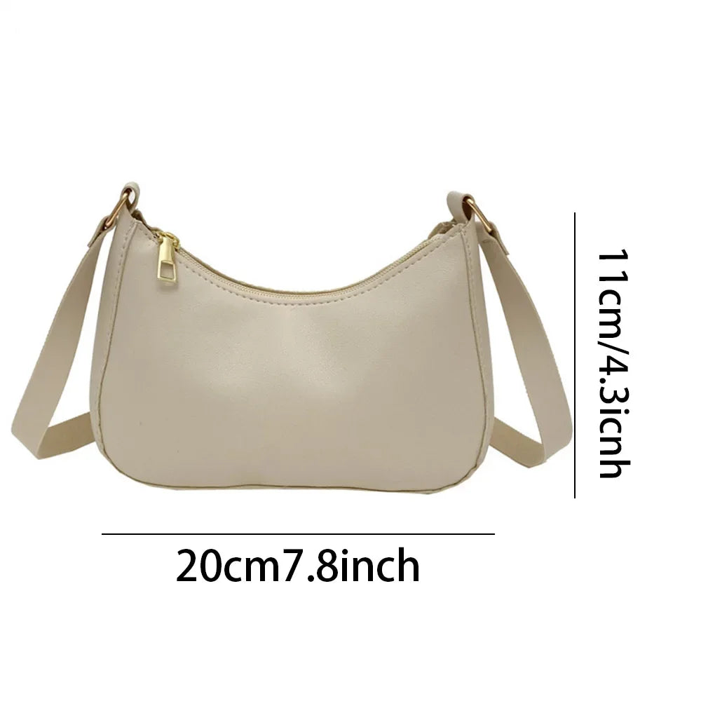 2022 Women's Bag Women's Fashion Handbags Freeshiping Low Price Retro Designer Luxury Bag Solid Color PU Leather Shoulder Bags