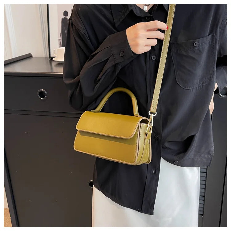 Luxury Brand Crossbody Bags for Women Fashion Design Underarm 2026 Woman Shoulder Bag Female Handbag and Purses Solid Color
