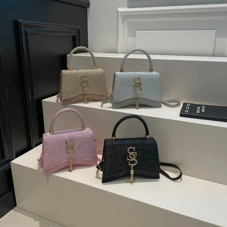 2026 Autumn Winter New Boho Small Square Bag, Unique Design Adjustable Shoulder Crossbody Bag for Daily Use Tote Bags for Women