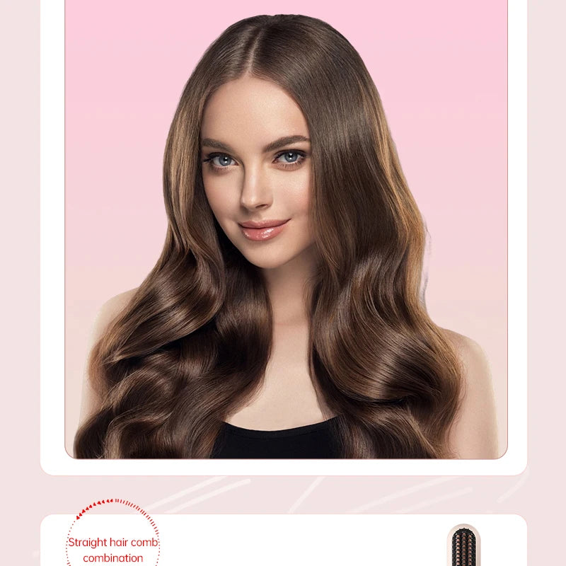 Automatic Hair Curler Negative Ion Ceramic Curling Iron - 40mm Large Wave Perm for Home Use, Lazy Person Electric Curling Wand