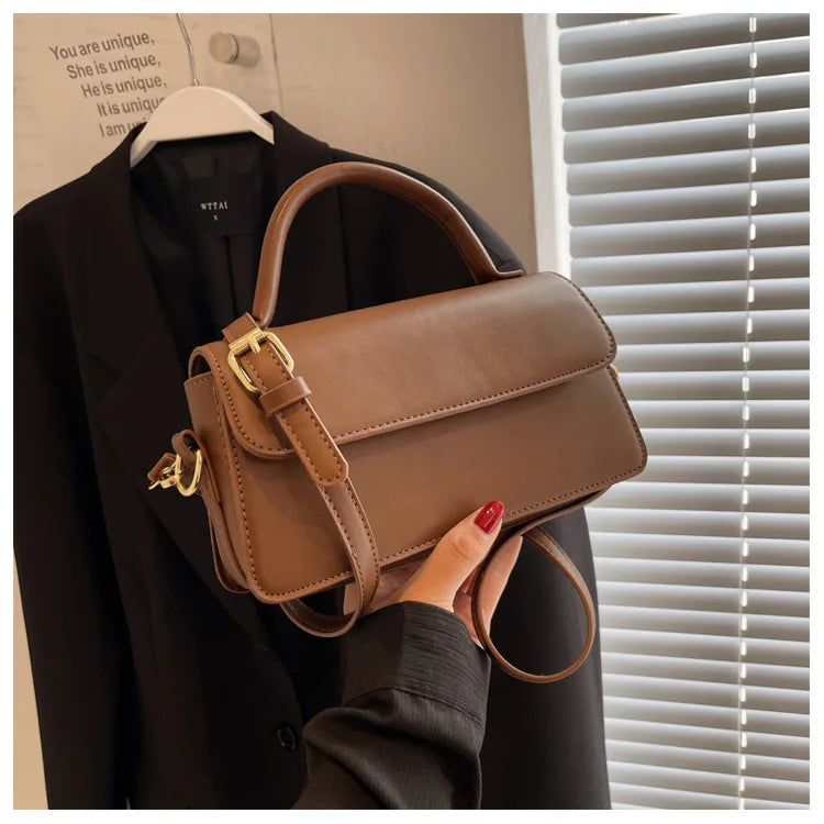Luxury Brand Crossbody Bags for Women Fashion Design Underarm 2026 Woman Shoulder Bag Female Handbag and Purses Solid Color