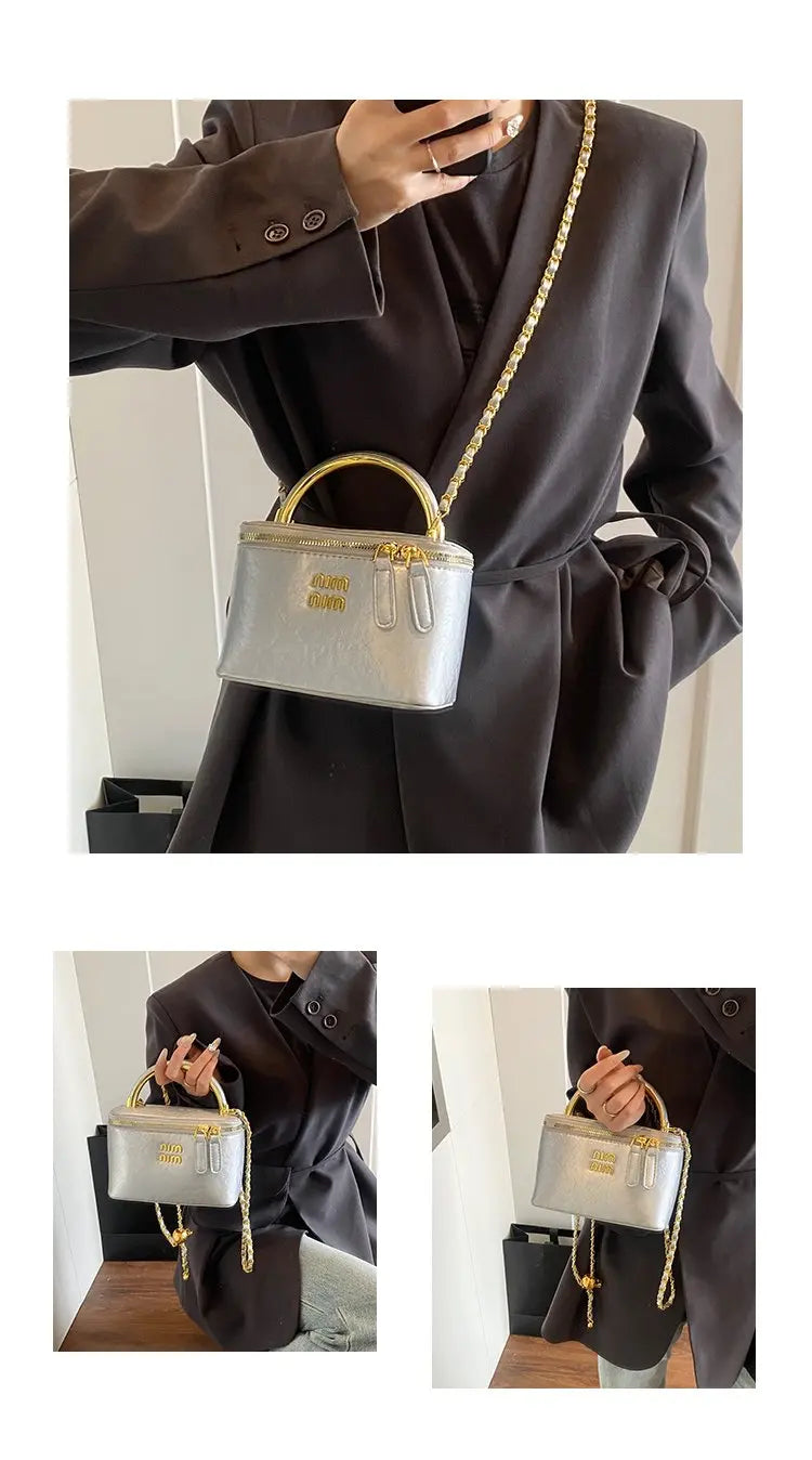 Luxury French Style Large Capacity Tote Bag Stylish Shoulder Handheld & Crossbody Fashion Bag for Women, High-End Elegant Design