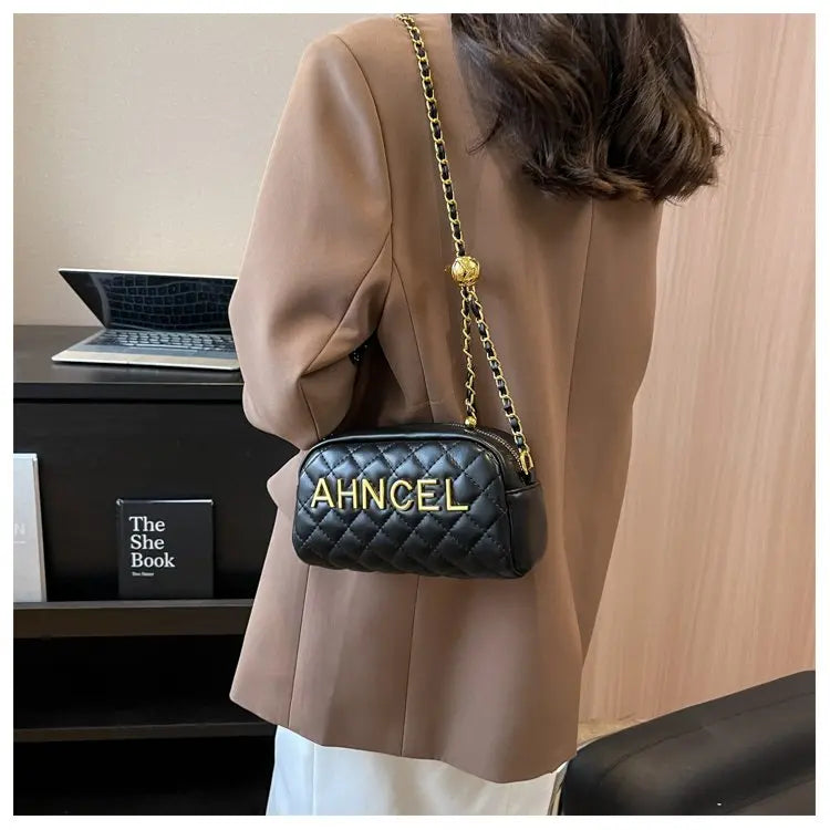 Luxury Vintage Leather Shoulder Bag Women Handbag Designer Tote Crossbody Purse Satchel Classic Diaper Bag