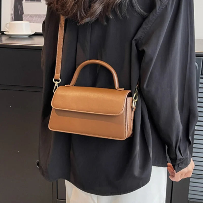 Luxury Brand Crossbody Bags for Women Fashion Design Underarm 2026 Woman Shoulder Bag Female Handbag and Purses Solid Color