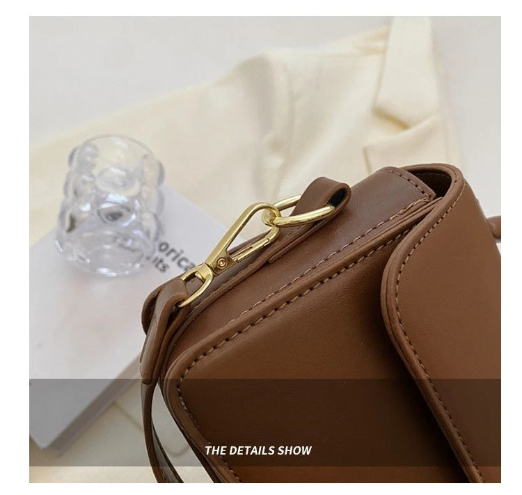 Luxury Brand Crossbody Bags for Women Fashion Design Underarm 2026 Woman Shoulder Bag Female Handbag and Purses Solid Color