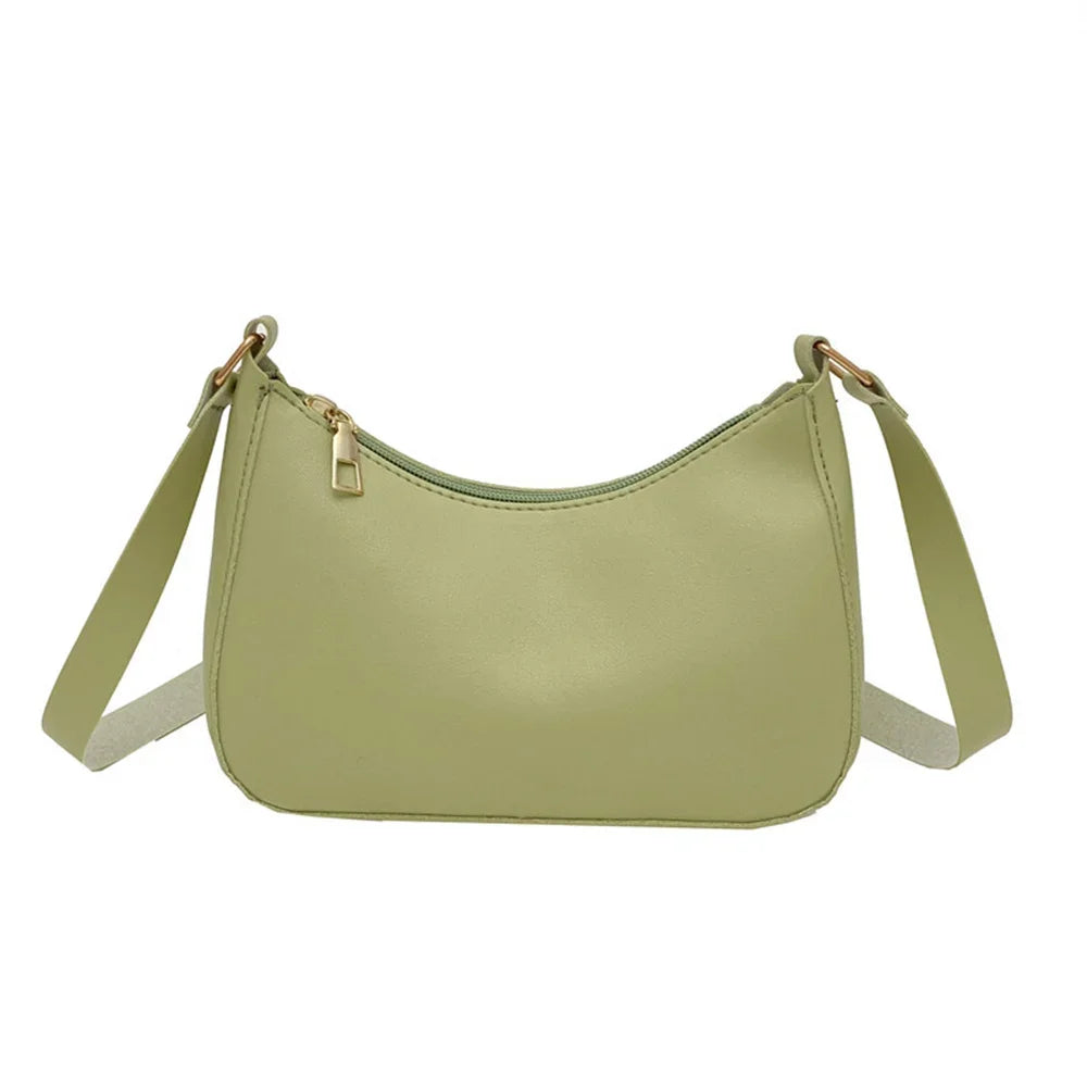 2022 Women's Bag Women's Fashion Handbags Freeshiping Low Price Retro Designer Luxury Bag Solid Color PU Leather Shoulder Bags