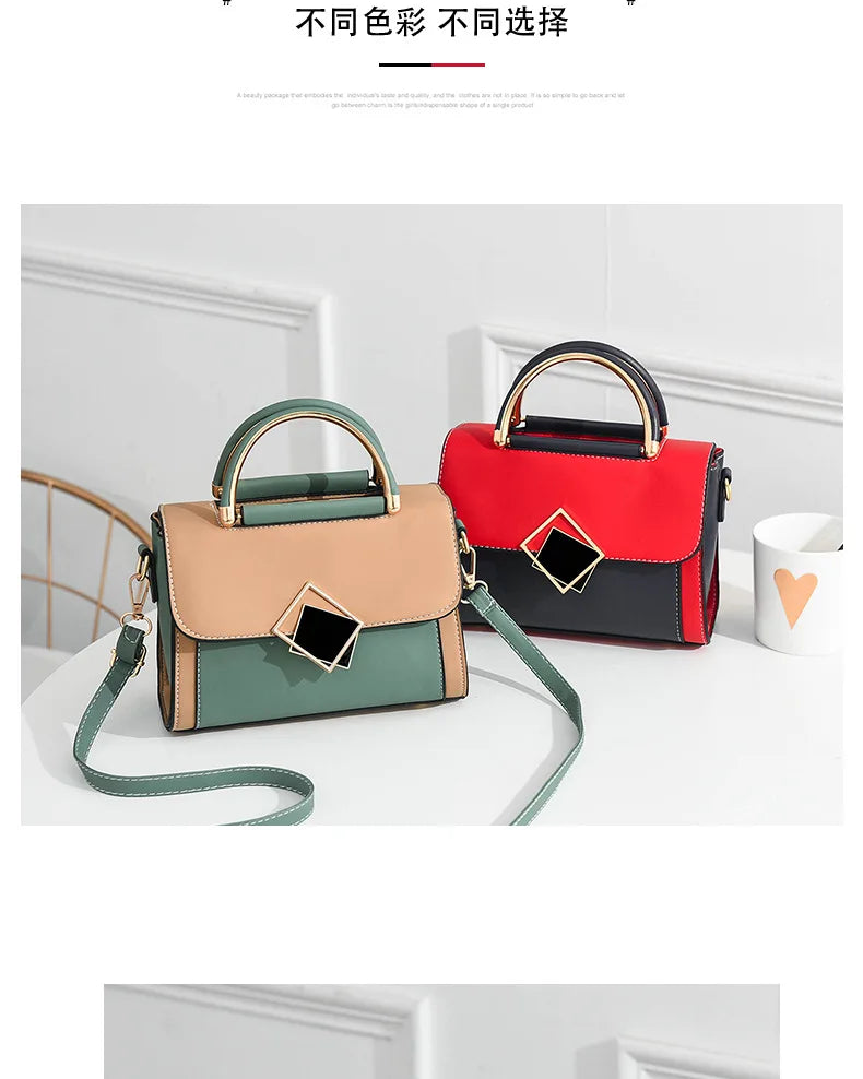 Famous Designer Brand Bags Women Leather Handbags  Luxury Ladies Hand Bags Purse Fashion Shoulder Bags