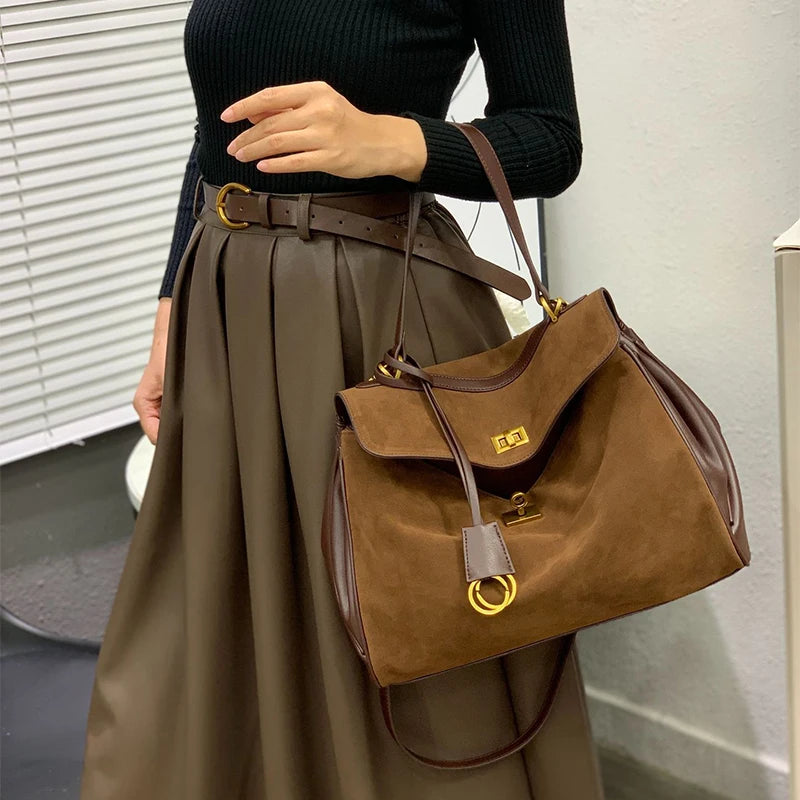 Luxury Bags Designers Bags For Woman High-end Frosted Fashion Versatile Trend Shoulder Bags Bolsas Feminina Handbag Tote Bag