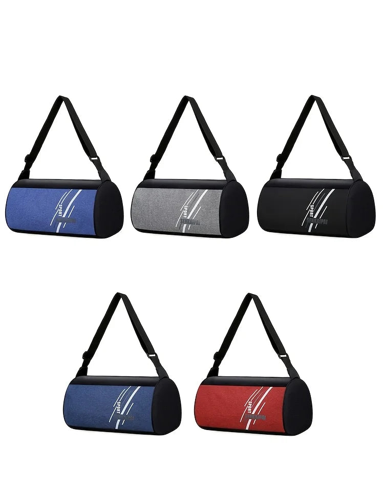 Fashionable Nylon Crossbody Bag for Men with Stylish Letter Design Outdoor Travel Shoulder Pack