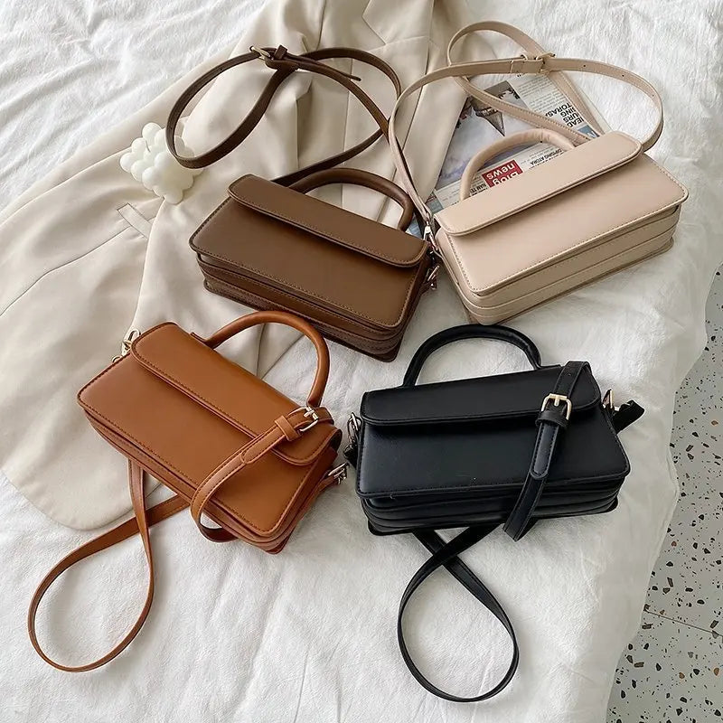 Luxury Brand Crossbody Bags for Women Fashion Design Underarm 2026 Woman Shoulder Bag Female Handbag and Purses Solid Color