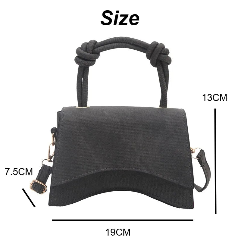 2026 Spring&Autumn New Niche Design Fashion Crossbody Women's Bag, Stylish Simple Shoulder Commuter Small Square Bag