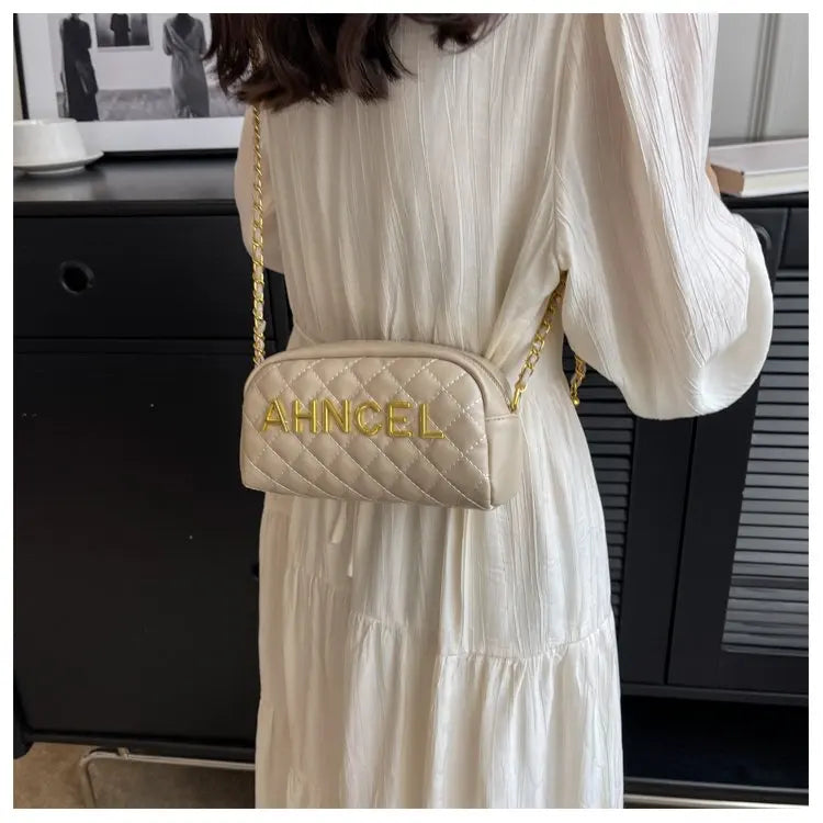 Luxury Vintage Leather Shoulder Bag Women Handbag Designer Tote Crossbody Purse Satchel Classic Diaper Bag