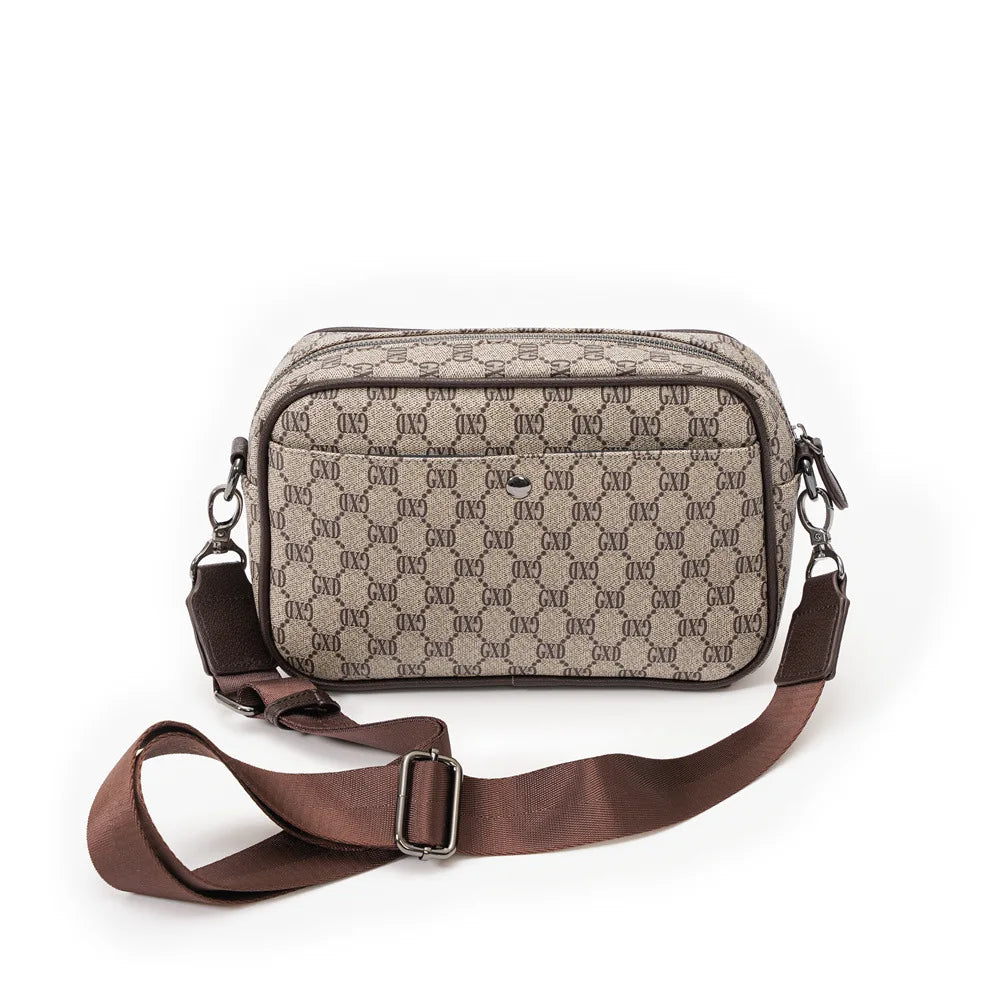 Designer Crossbody Bag for Men Bags New Luxury Leather Casual Man Messenger Bag Fashion Male Bag Sling Pack Shoulder Bags
