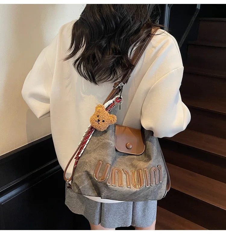 2026 Brown Suede Convertible Tote Backpack, Large Capacity 3-in-1 Work Bag, Adjustable Crossbody Shoulder Bag for Women Commute