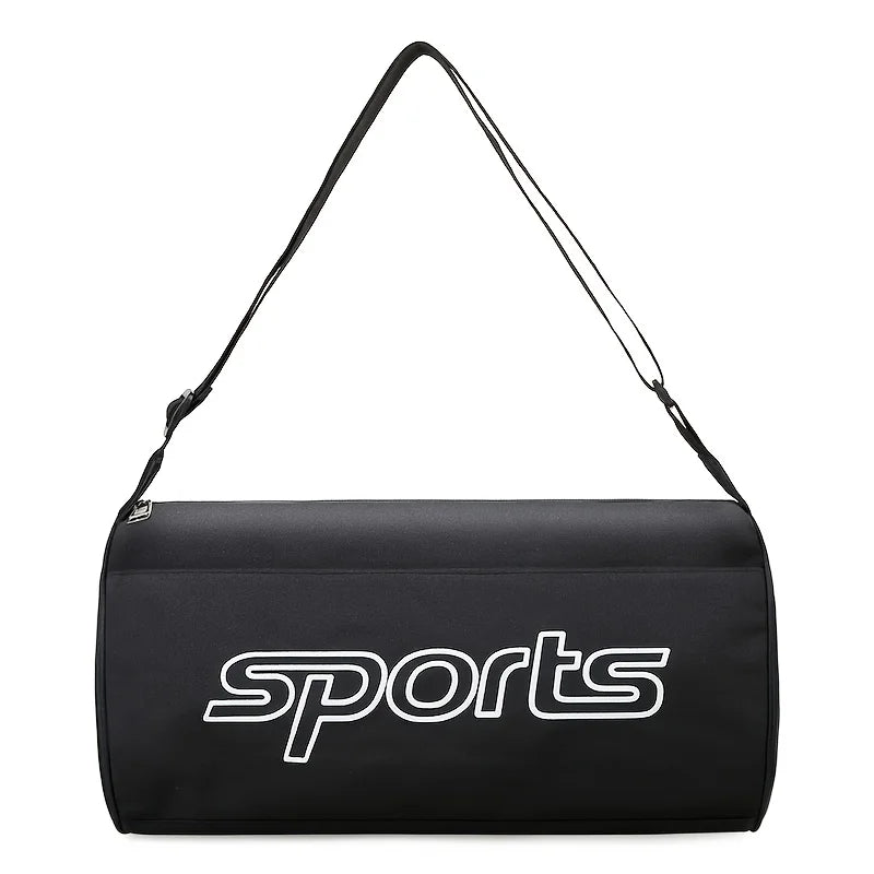 Fashionable Nylon Crossbody Bag for Men with Stylish Letter Design Outdoor Travel Shoulder Pack