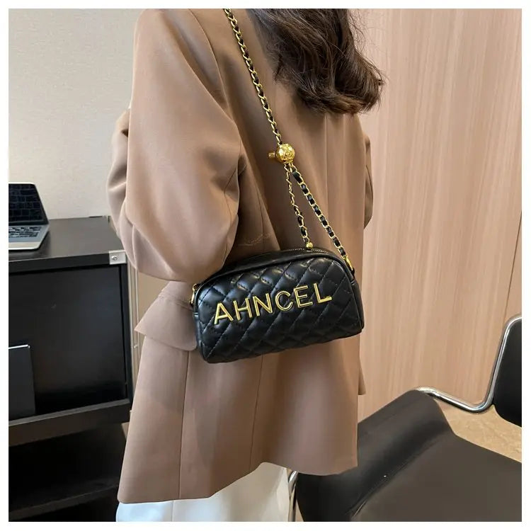 Luxury Vintage Leather Shoulder Bag Women Handbag Designer Tote Crossbody Purse Satchel Classic Diaper Bag
