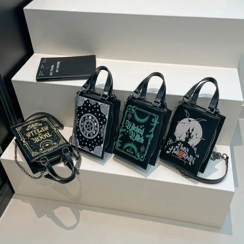 Women's Quirky Crossbody Bag Stylish Unique Small Square Purse with Bold Design Trendy Niche Fashion Accessory for Daily & Party