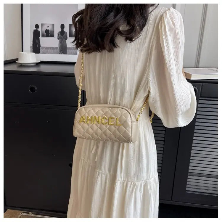 Luxury Vintage Leather Shoulder Bag Women Handbag Designer Tote Crossbody Purse Satchel Classic Diaper Bag