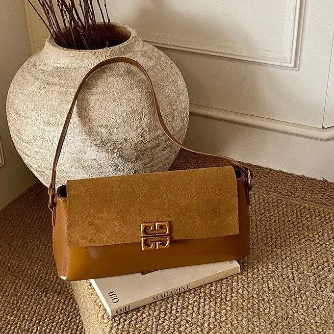 2026 New Luxury Women's Armpit Bag Premium Leather Crossbody Shoulder Bag Elegant & Versatile Designer Handbag for Daily & Party