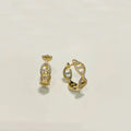 New 925 Sterling Silver Zircon Inlaid Women's Earrings, A Fashionable And Niche Gift.
