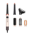 Premium 6 In 1 Hair Styler Professional High Power Hair Dryer Hot Air Brush Curling Barrel Multi Functional Hair Styling Tool