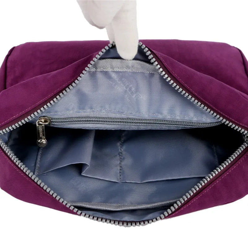 Fashion Crossbody Bags for Women Designer New Waterproof Shoulder Bag Nylon Cloth Female HandBag Casual Travel Messenger Bag