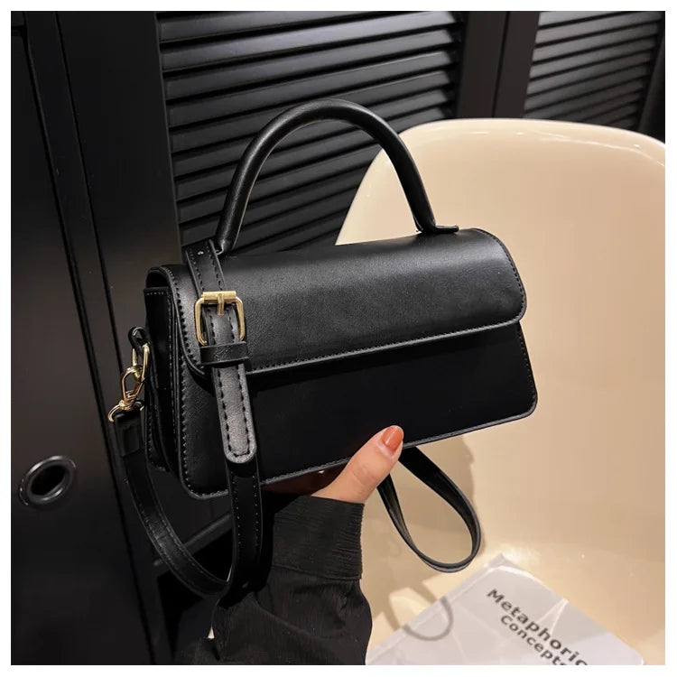 Luxury Brand Crossbody Bags for Women Fashion Design Underarm 2026 Woman Shoulder Bag Female Handbag and Purses Solid Color