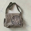 Women's Canvas Shoulder Bag Large Capacity Crossbody Bag Cartoon Messenger Tote Bag Bags Bags