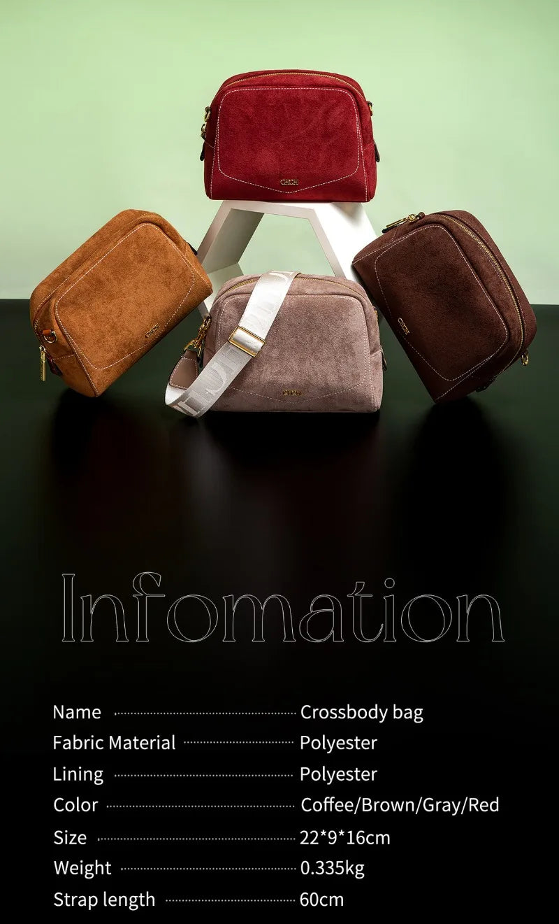 2026 New Original Designer Crossbody Bag Women Stylish Casual Shoulder Bag Light Luxury Fashion Handbag Commute Versatile Purse
